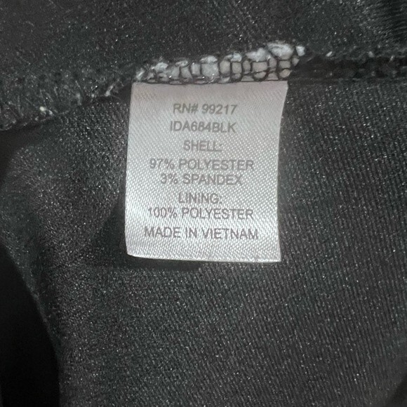 Black cutout shoulder shift dress size medium - Picture 7 of 7